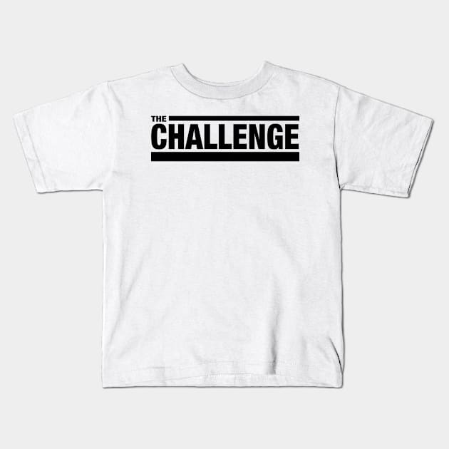 The Challenge Logo Kids T-Shirt by winstongambro